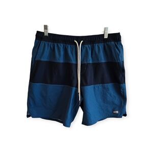 Salty Crew Beacons Men's Elastic Boardshorts Swim Trunks Indigo size M